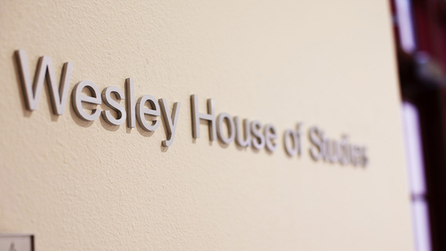 Wesley House Sign