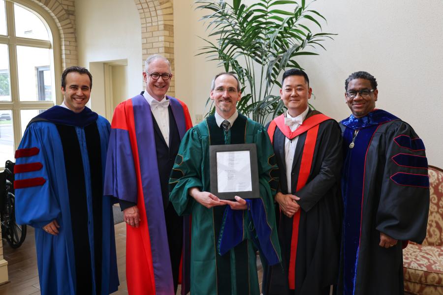 Dan Gregory and the Preaching Department