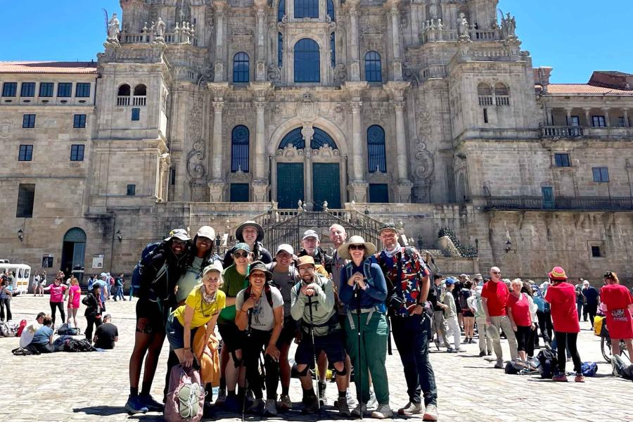 Alumni Camino Trip Group Picture
