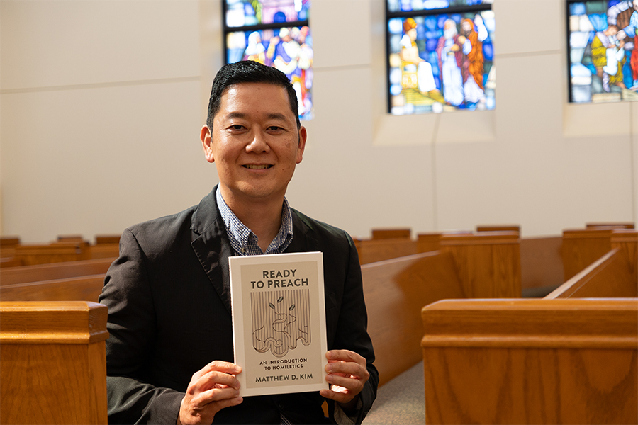 Dr. Matthew Kim with new book Ready to Preach