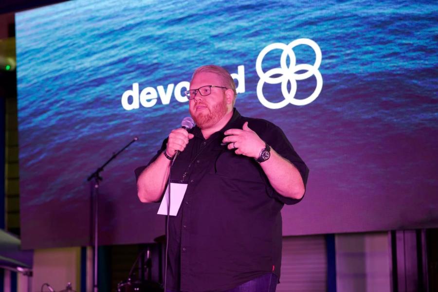 Chris McLain preaching 